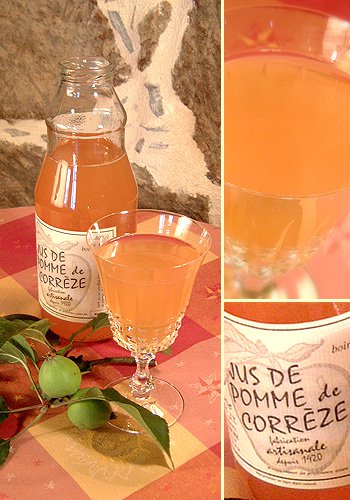 Le jus de pomme